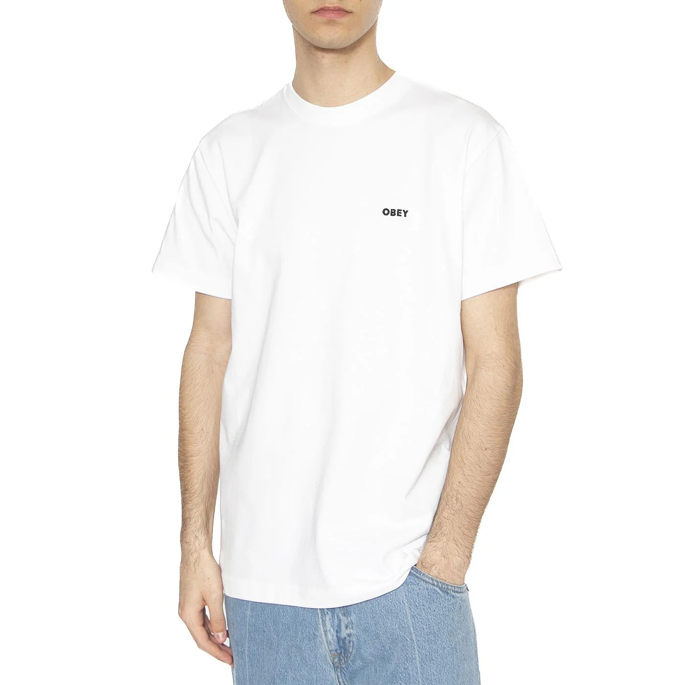 Established Works Bold Tee SS White
