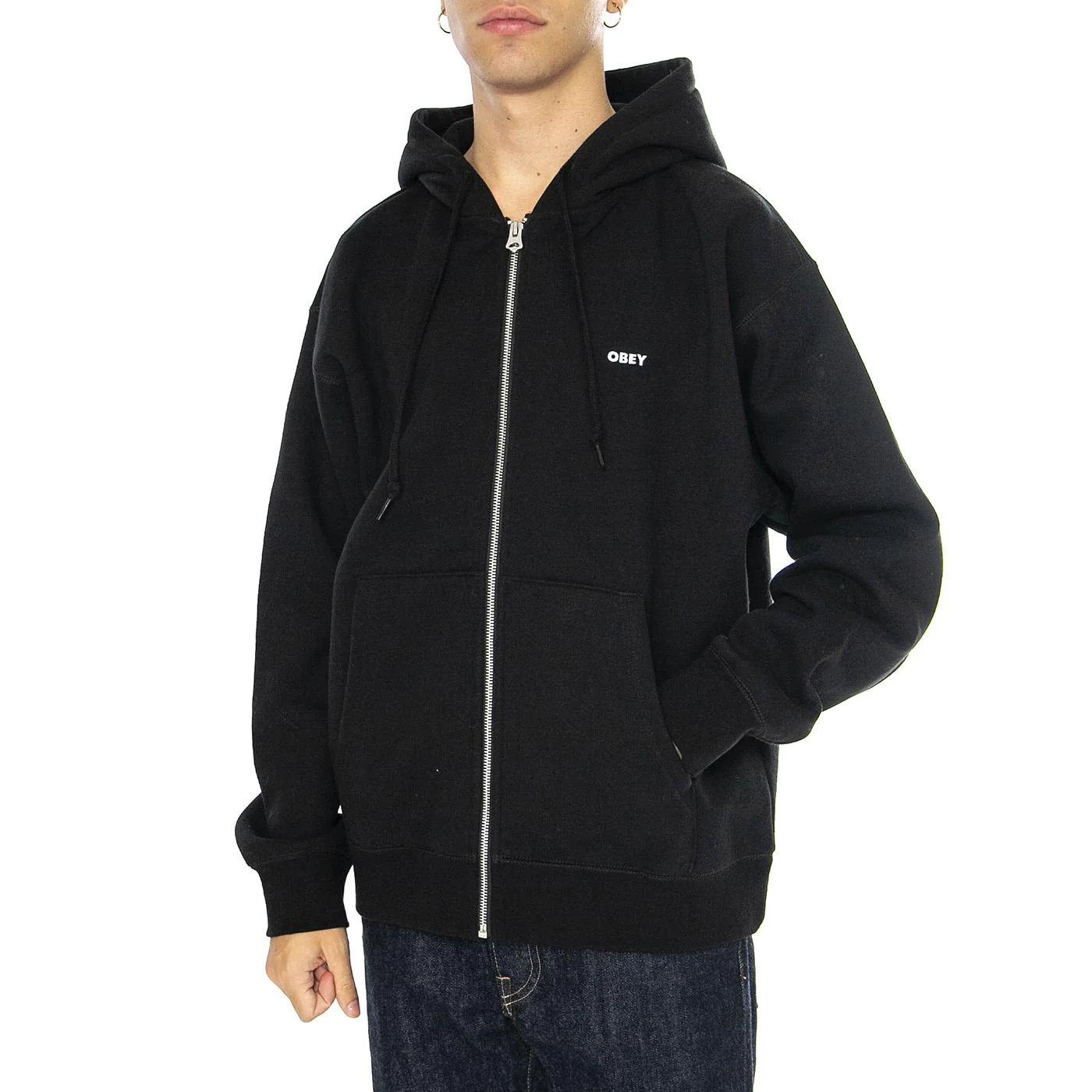 Established Works Bold Zip Hood II Fleece Black