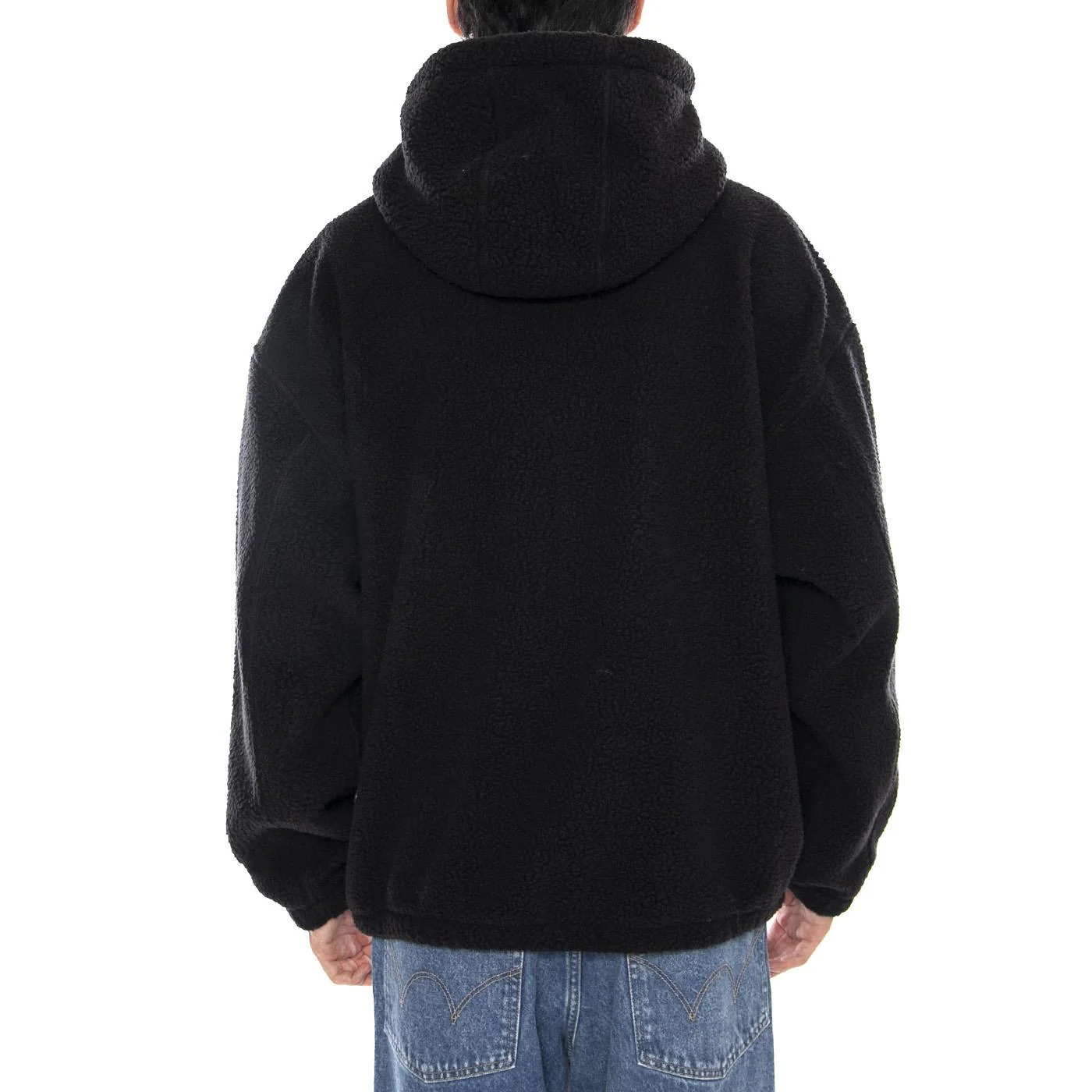 Gaze II Hooded Jacket Black - Men's Black Hooded Jacket OBEY - Image 3