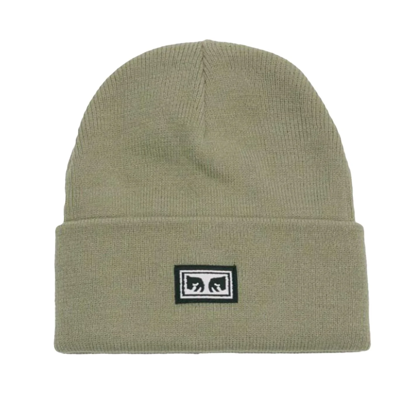 Icon Eyes Beanie Abbey Stone - Brown Knitted Hat OBEY ACCESSORIES