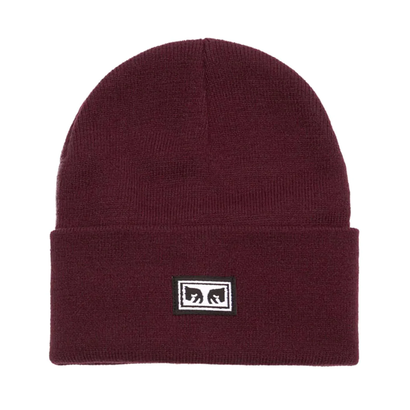 Icon Eyes Beanie - Bordeaux Knitted Hat OBEY ACCESSORIES