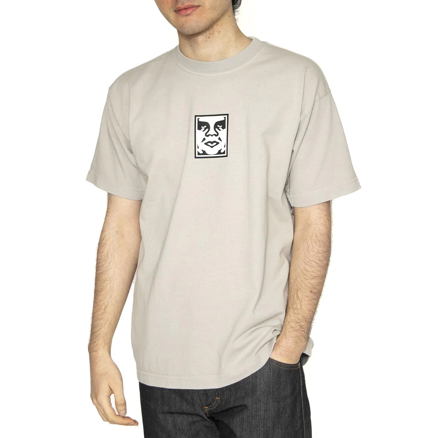 Icon Heavyweight Tee Gray