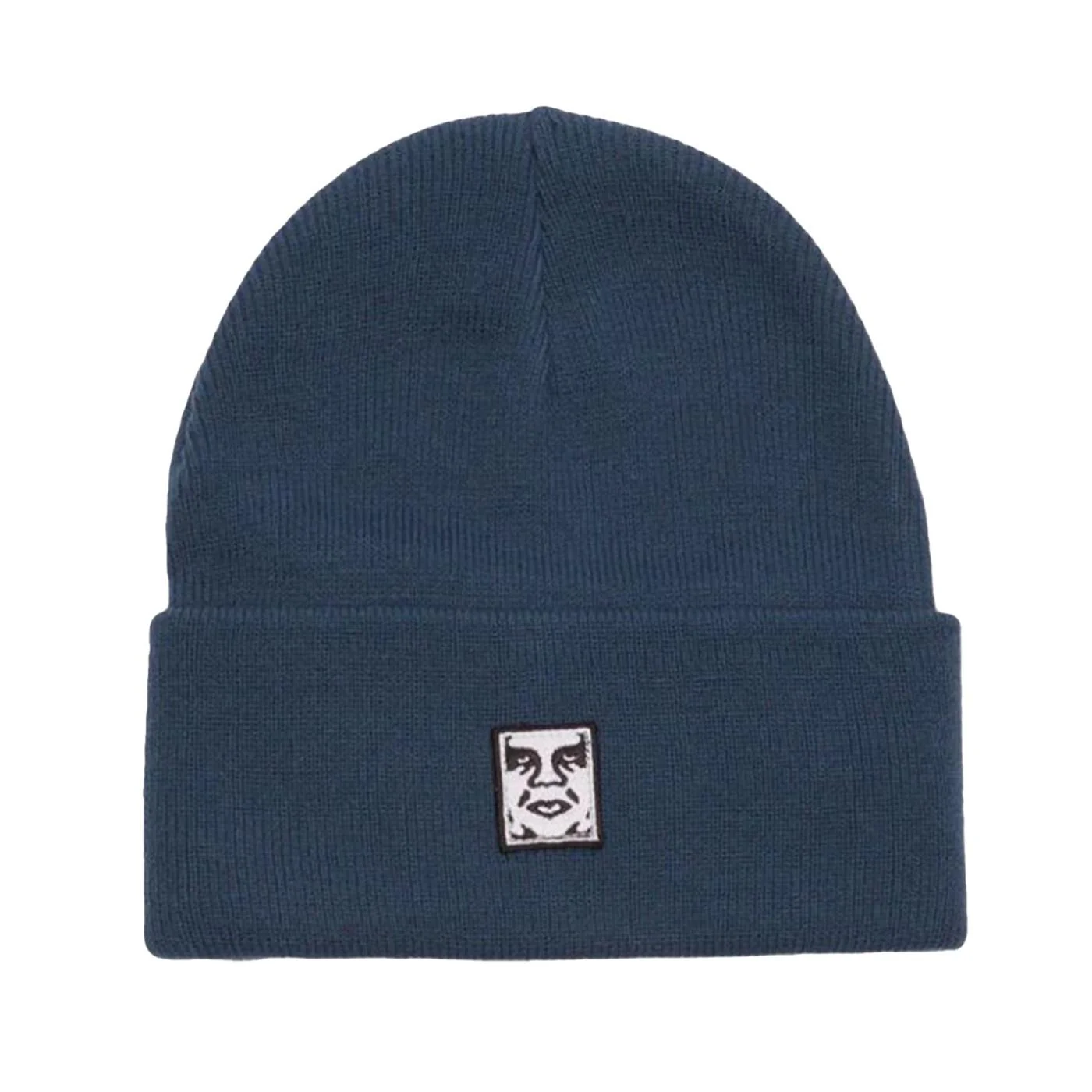 Icon Patch Cuff Beanie - Purple Knit Hat OBEY ACCESSORIES