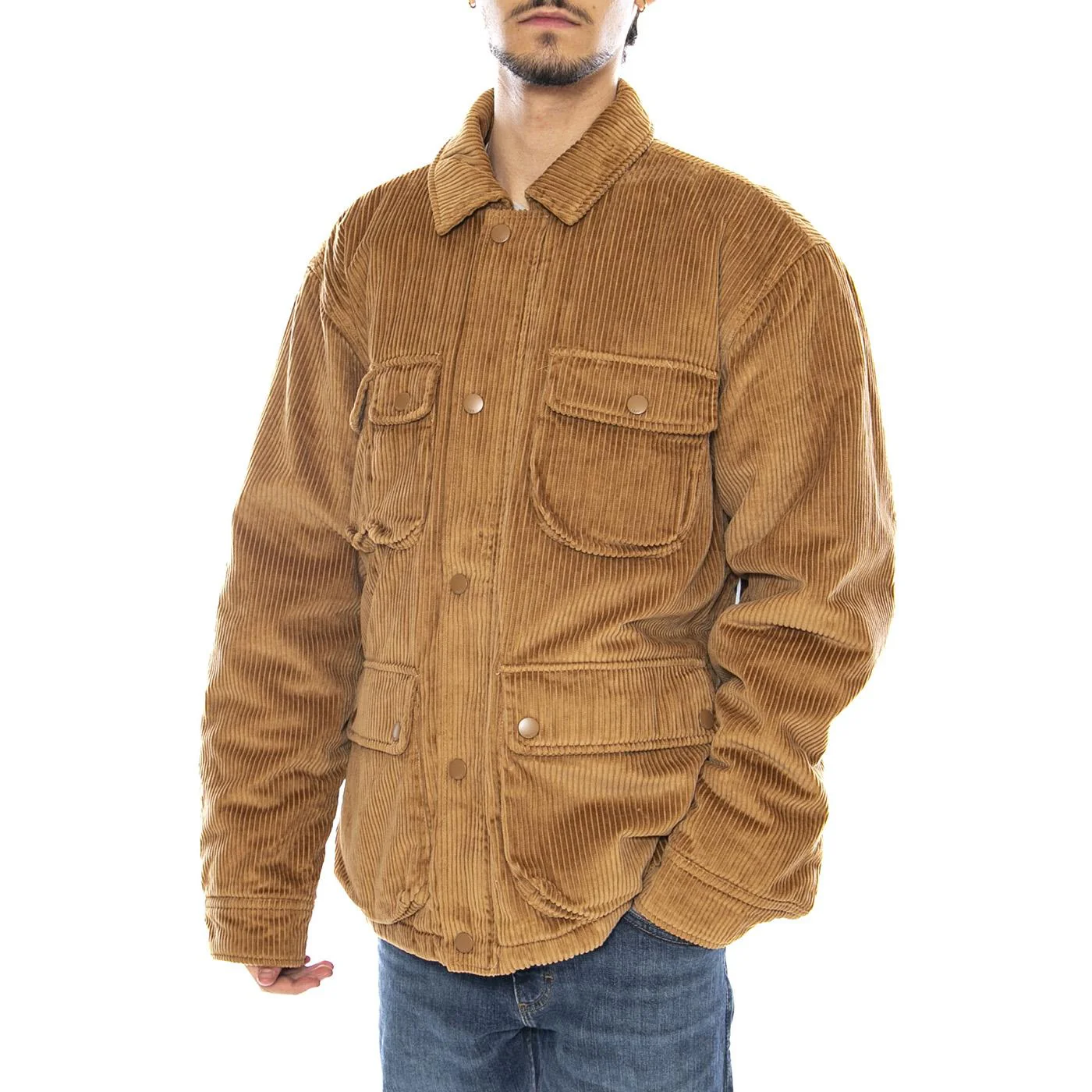 Larson Jacket Brown - Men's Brown Jacket Men OBEY