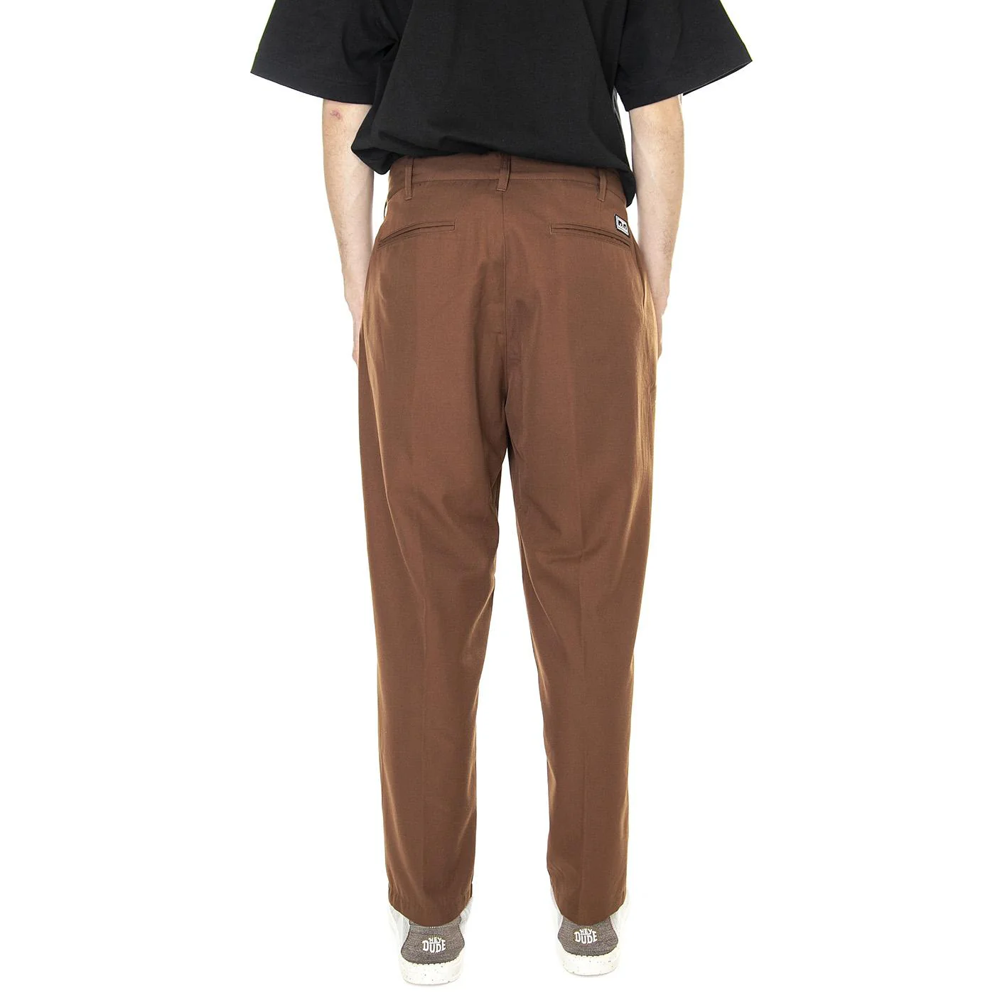 M' Fubar Pleated Pant Sepia - Image 3