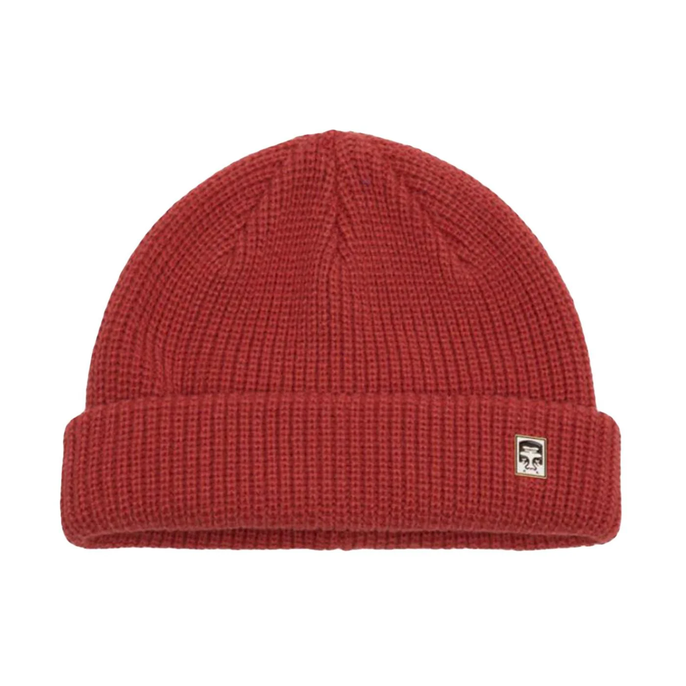 Micro Beanie Mineral Red - Men's Red Knit Hat OBEY