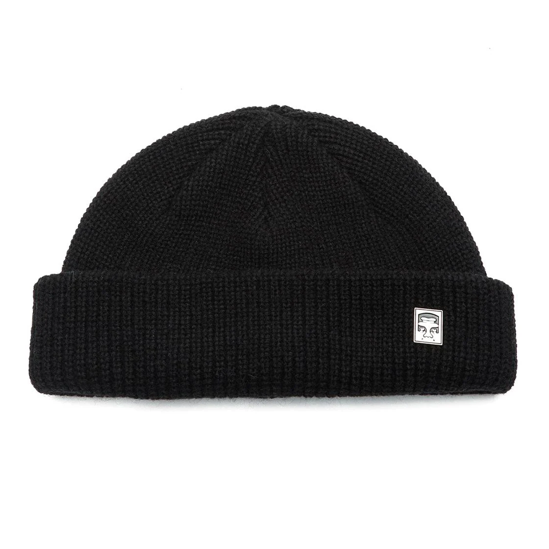 Micro Black Beanie Hat