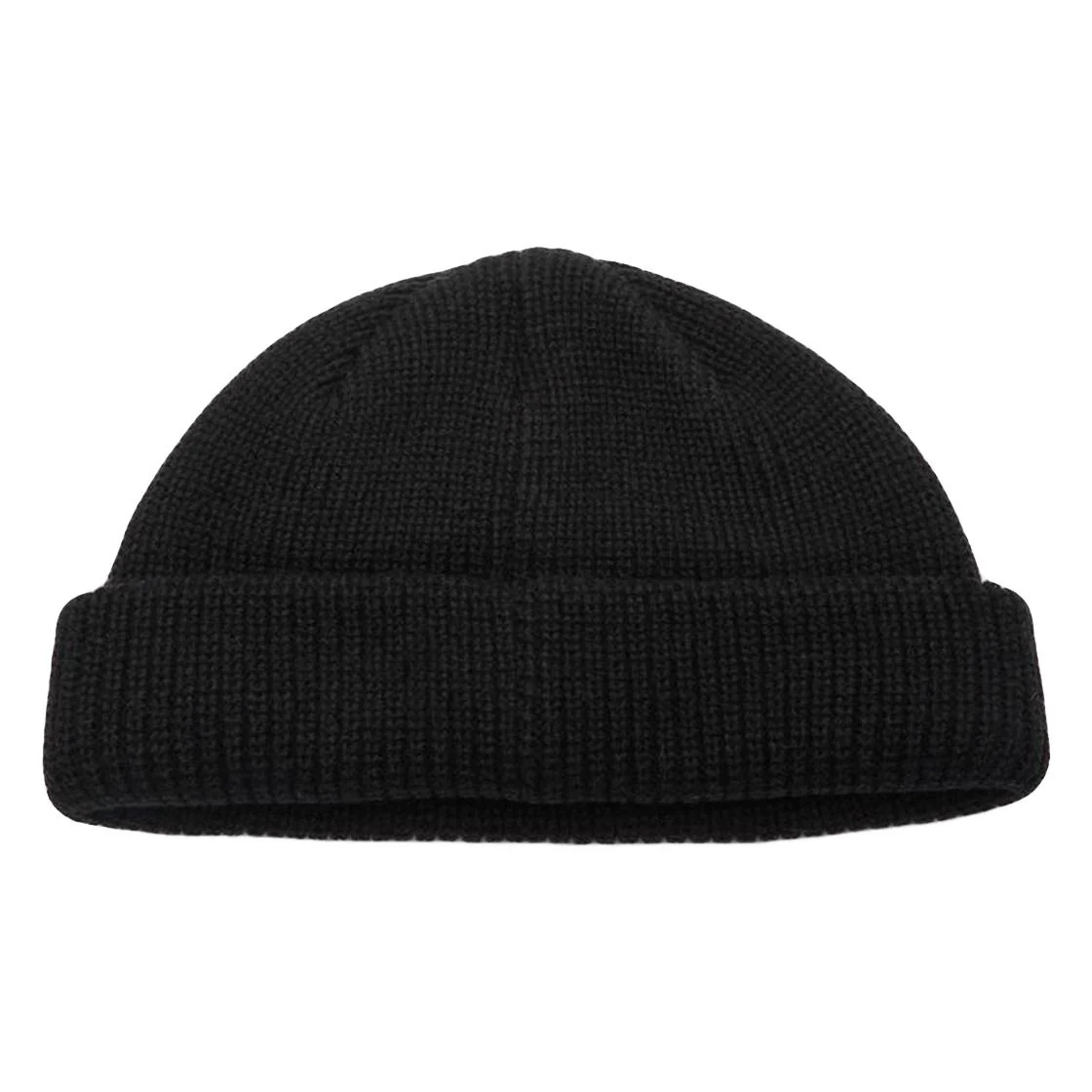 Micro Black Beanie Hat - Image 2