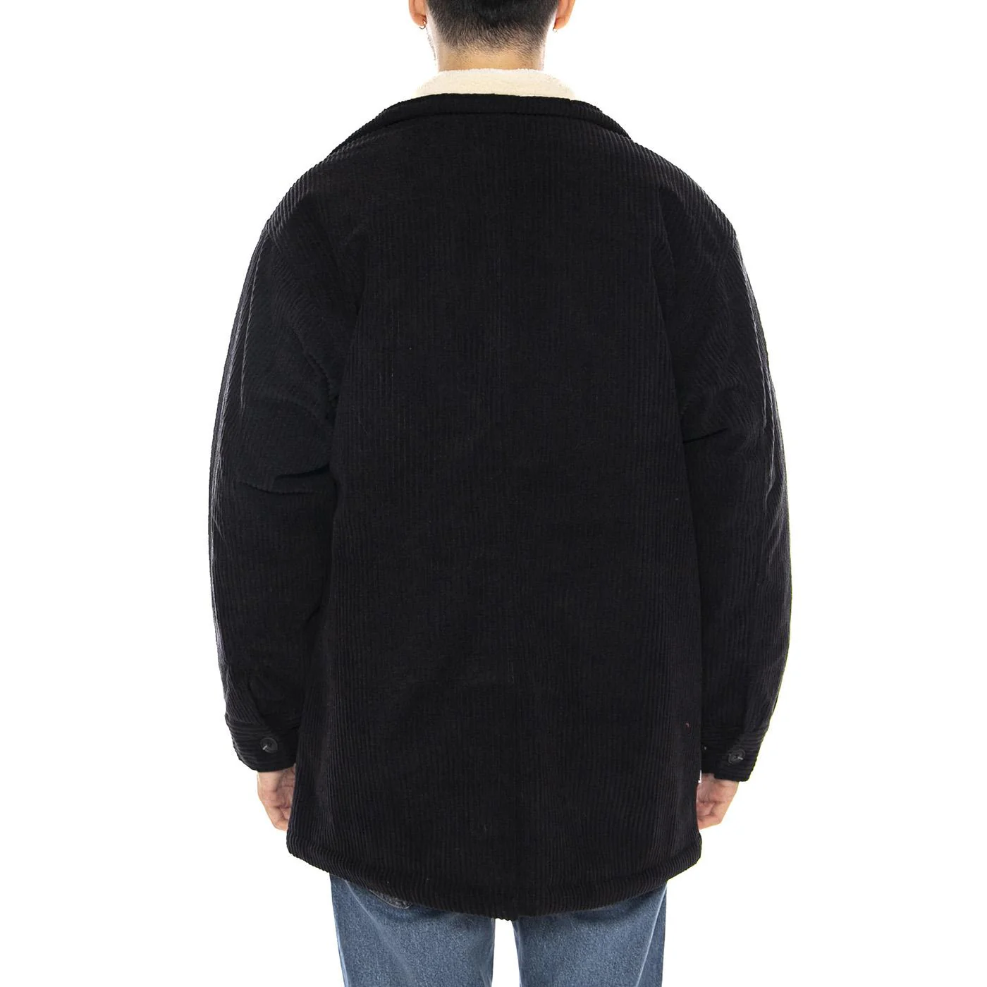 Obey Becker Coat Black -- Men's Black Coat OBEY - Image 3
