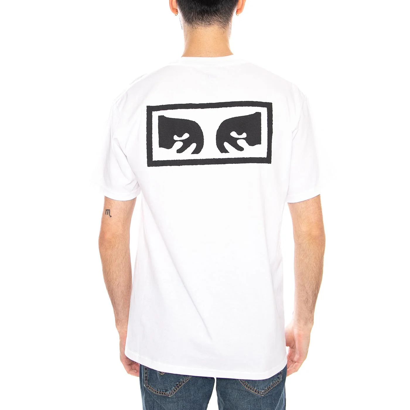 OBEY Eyes 3 Tee White - Men's Crew Neck T-Shirt White Men OBEY - Image 3