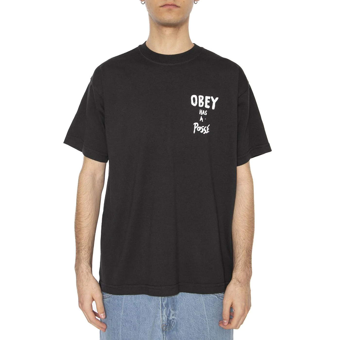 Obey Has A Posse Tee Black - Image 2