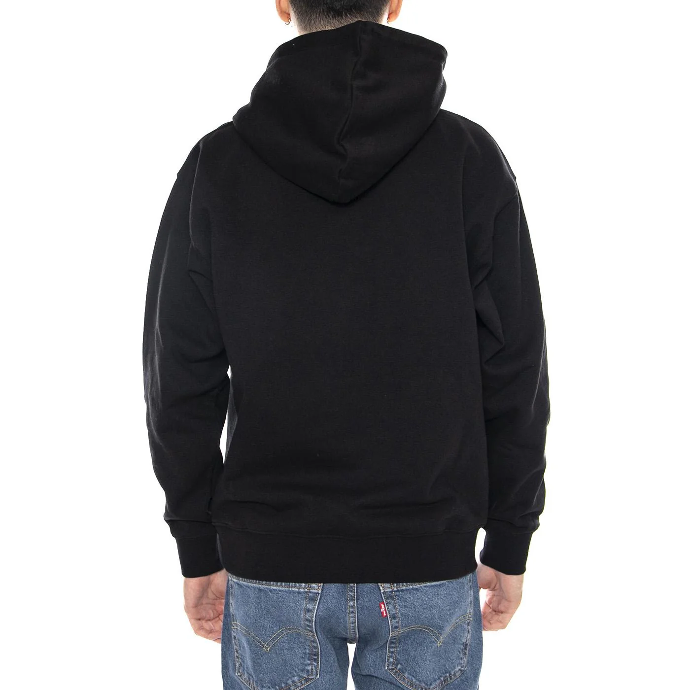 Obey Osaka Photo Fleece Black -- Black Men's Hoodie OBEY - Image 3