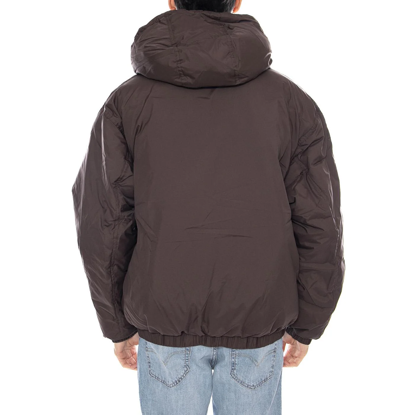 Retreat Hooded Jacket -- Men's Brown Hooded Jacket OBEY - Image 3