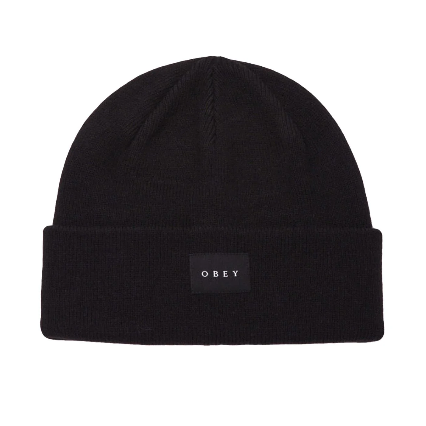 Virgil Beanie Hat Black - Black Hat OBEY ACCESSORIES