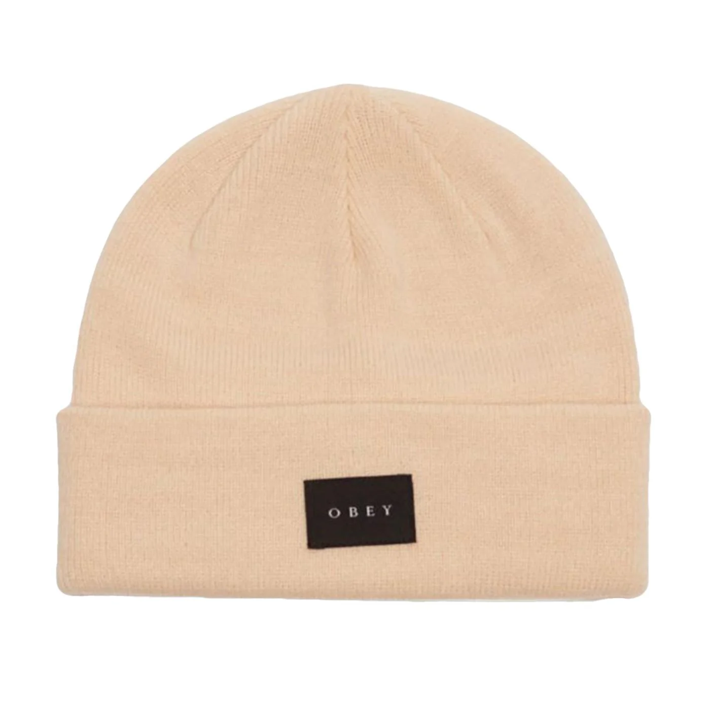 Virgil Beanie Hat Clay - Beige Hat OBEY ACCESSORIES