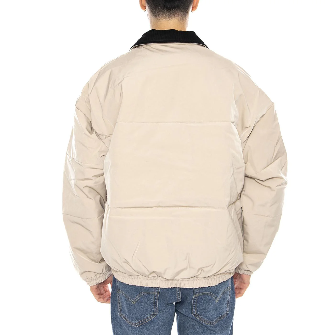 Whispers Jacket Feather Grey / Multi -- Men's Jacket Light Grey / Multicolor Men OBEY - Image 3