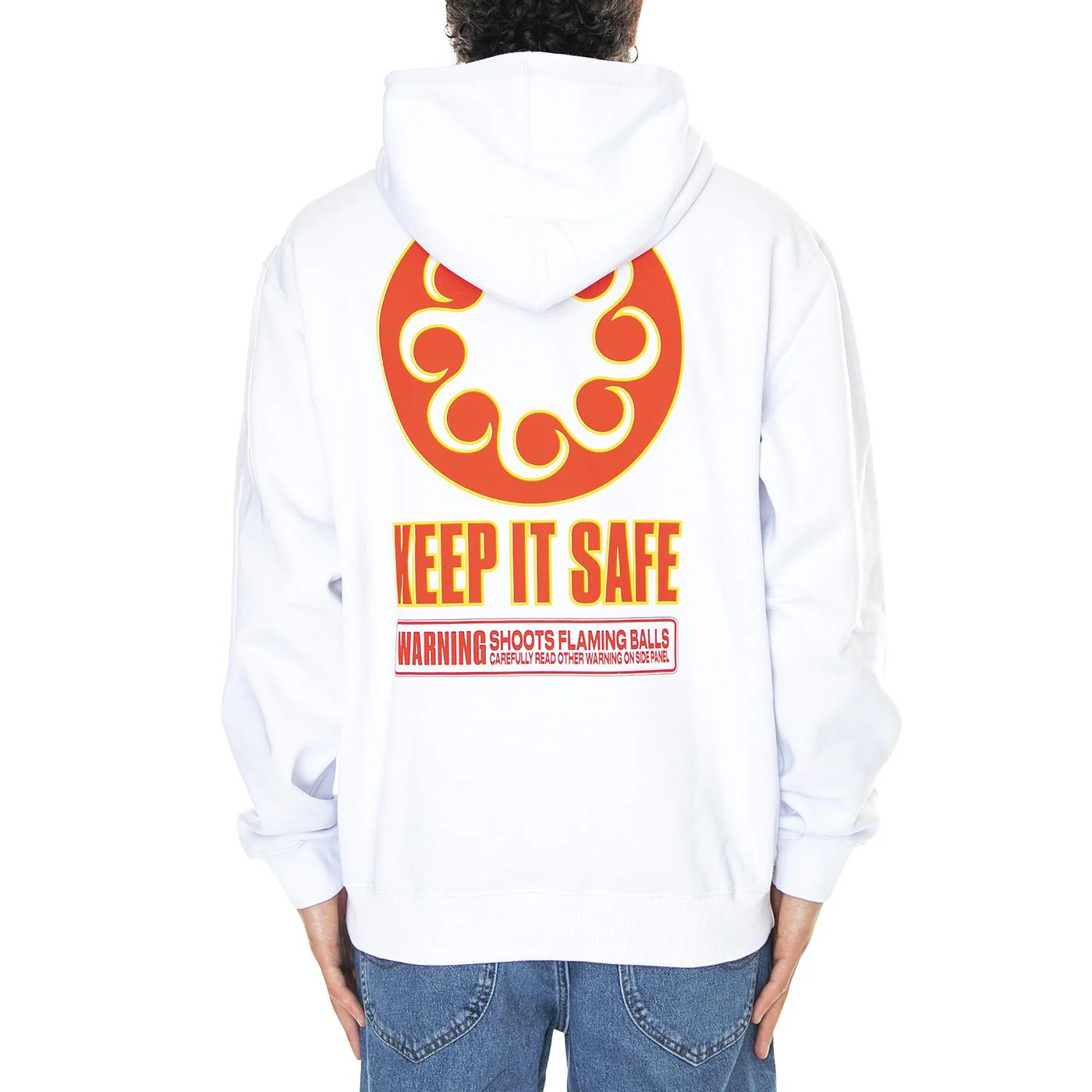 Blaster Hoodie White - Image 3