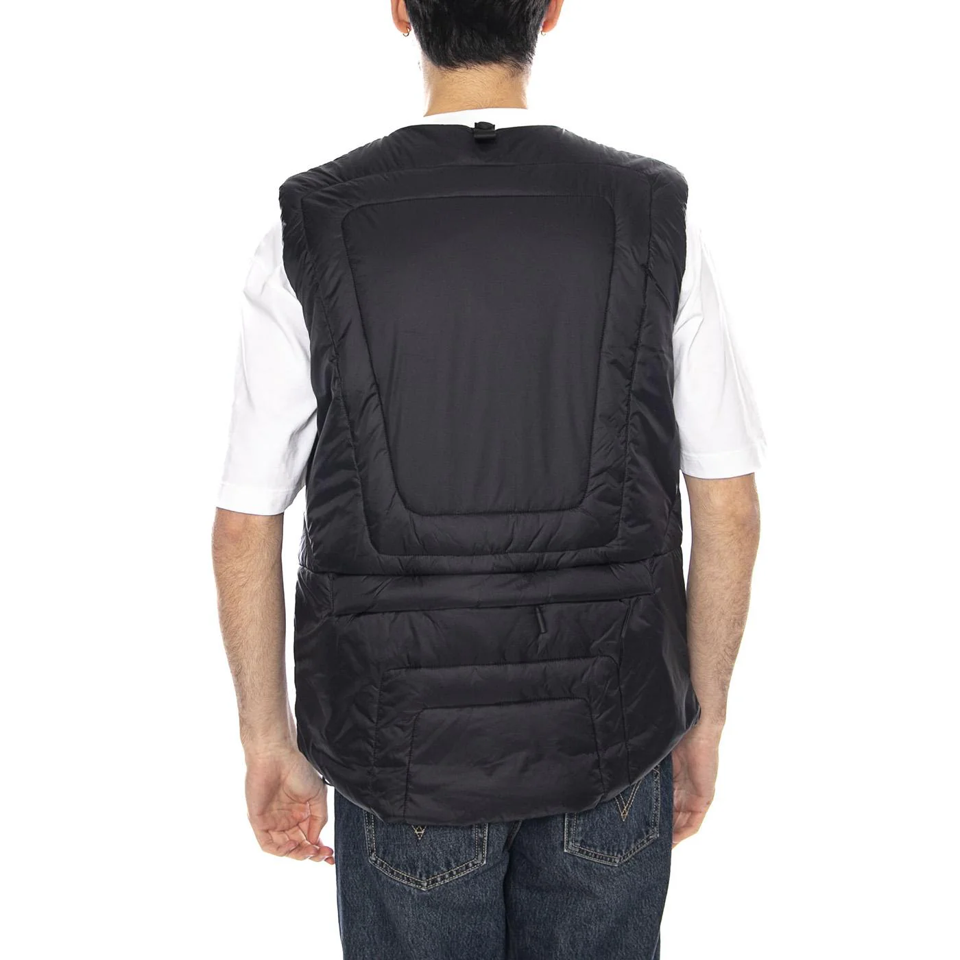 Base Padding Vest Black - Men's Sleeveless Jacket Black OFF GRID - Image 3