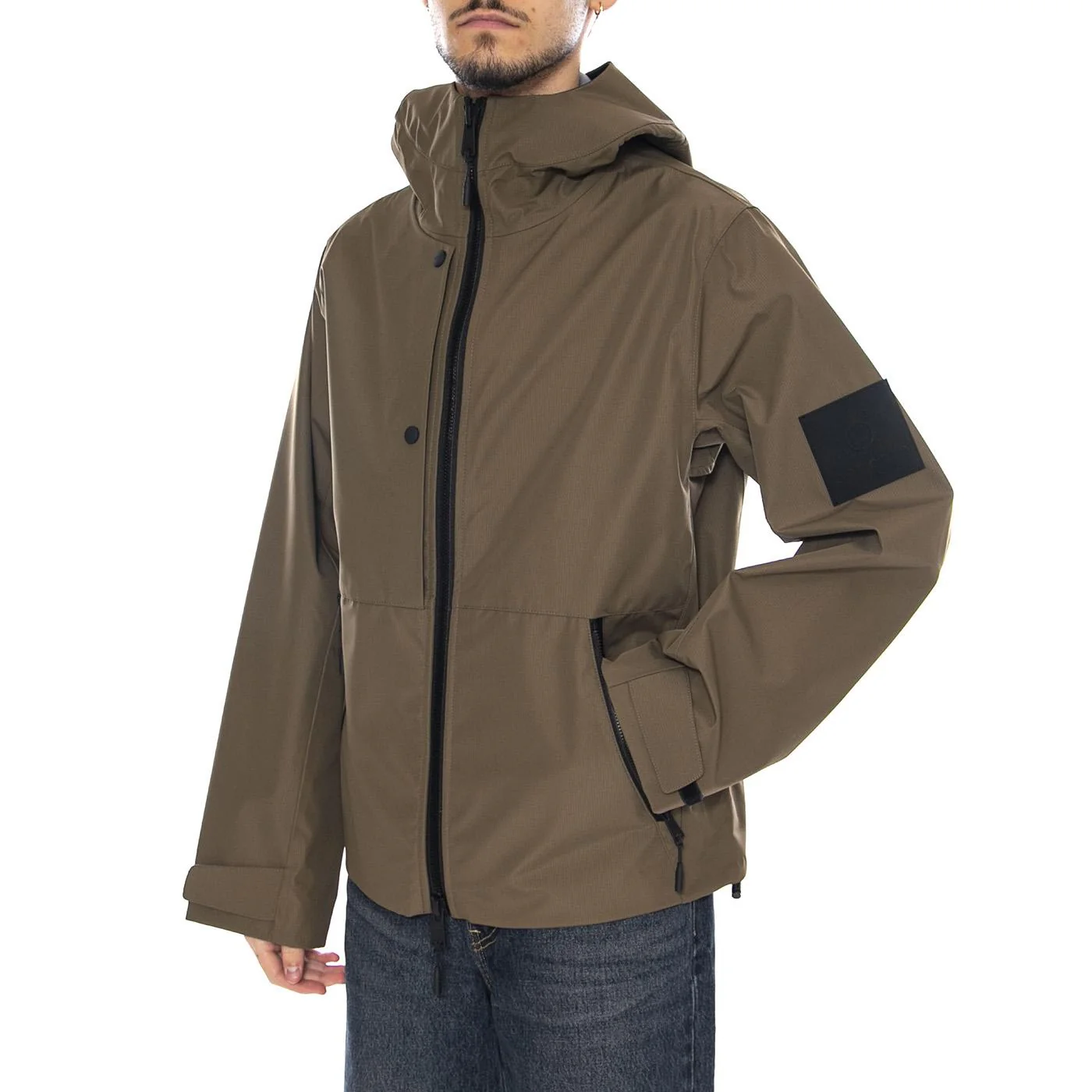 Dynamic Jacket Green Military - Men's Hooded Jacket Green Men OFF GRID