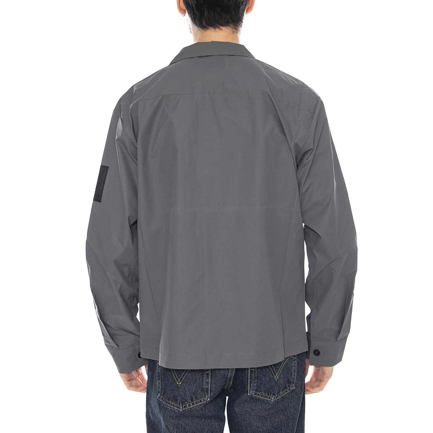 Force Overshirt Grey Stone - Men's Jacket Grey Men OFF GRID - Image 3