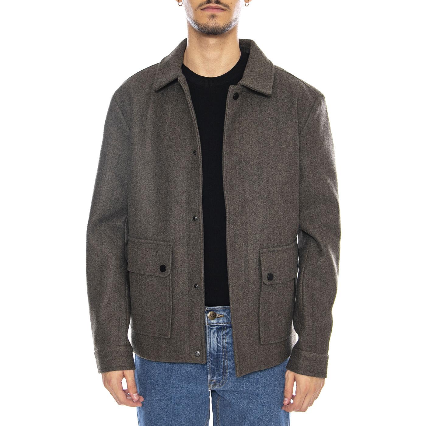 ONLY & SONS Connor Life Jacket OTW Noos Bungee Cord Melange - Men's Grey Jacket - Image 2