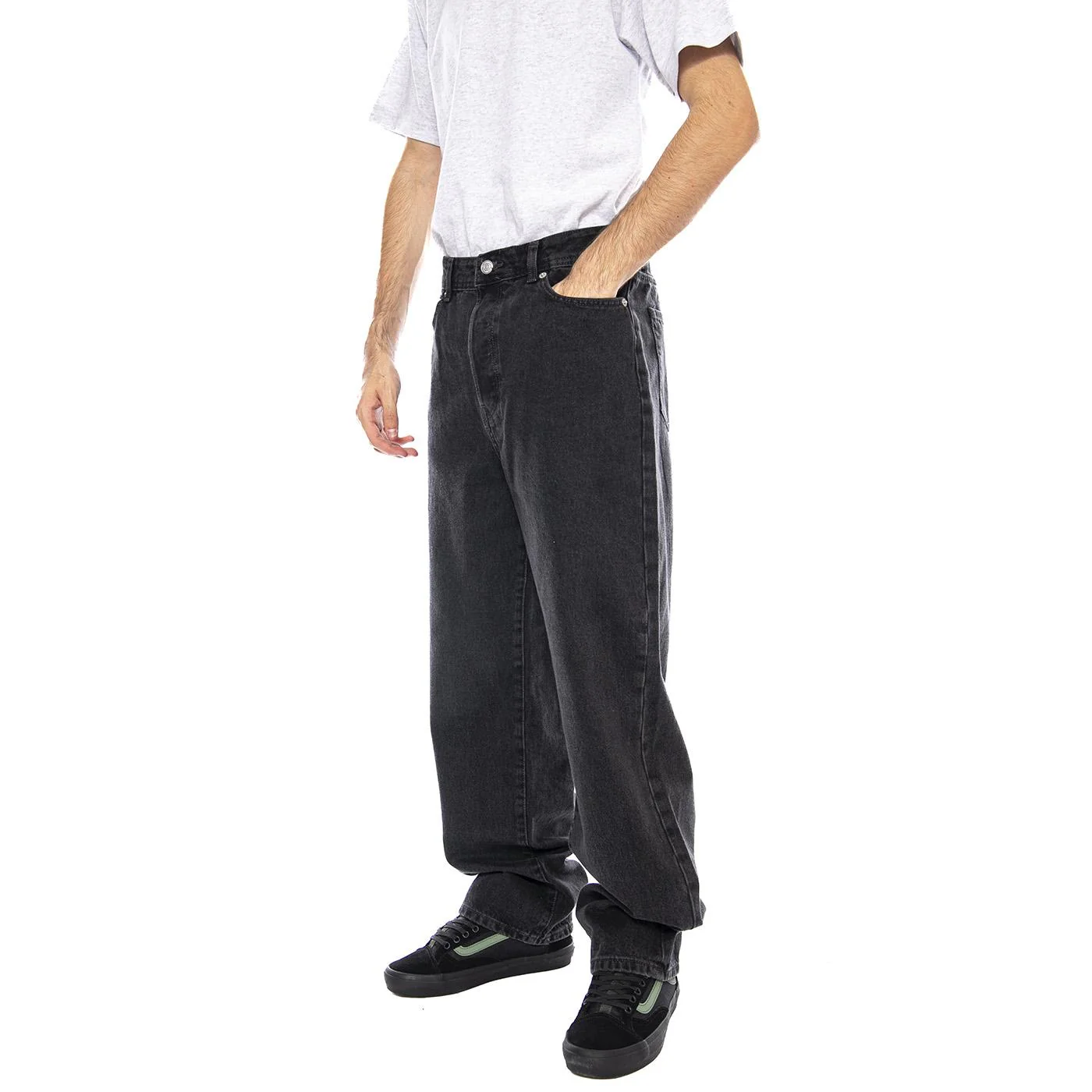 Fade Loose WB 6778 Tai Denim NOOS Washed Black - Men's Denim Jeans Pants Black Men ONLY & SONS
