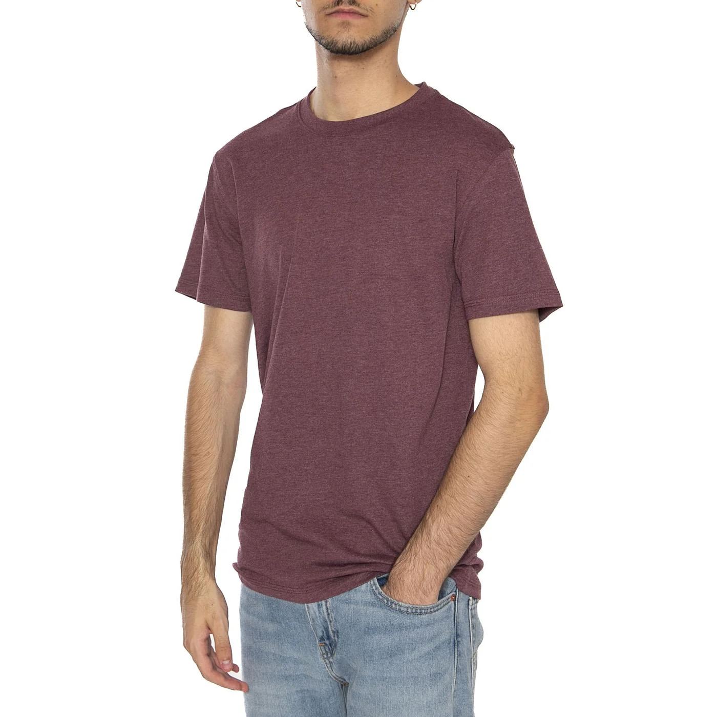Max Life SS Stitch Tee Noos Port Royale Melange - Image 2