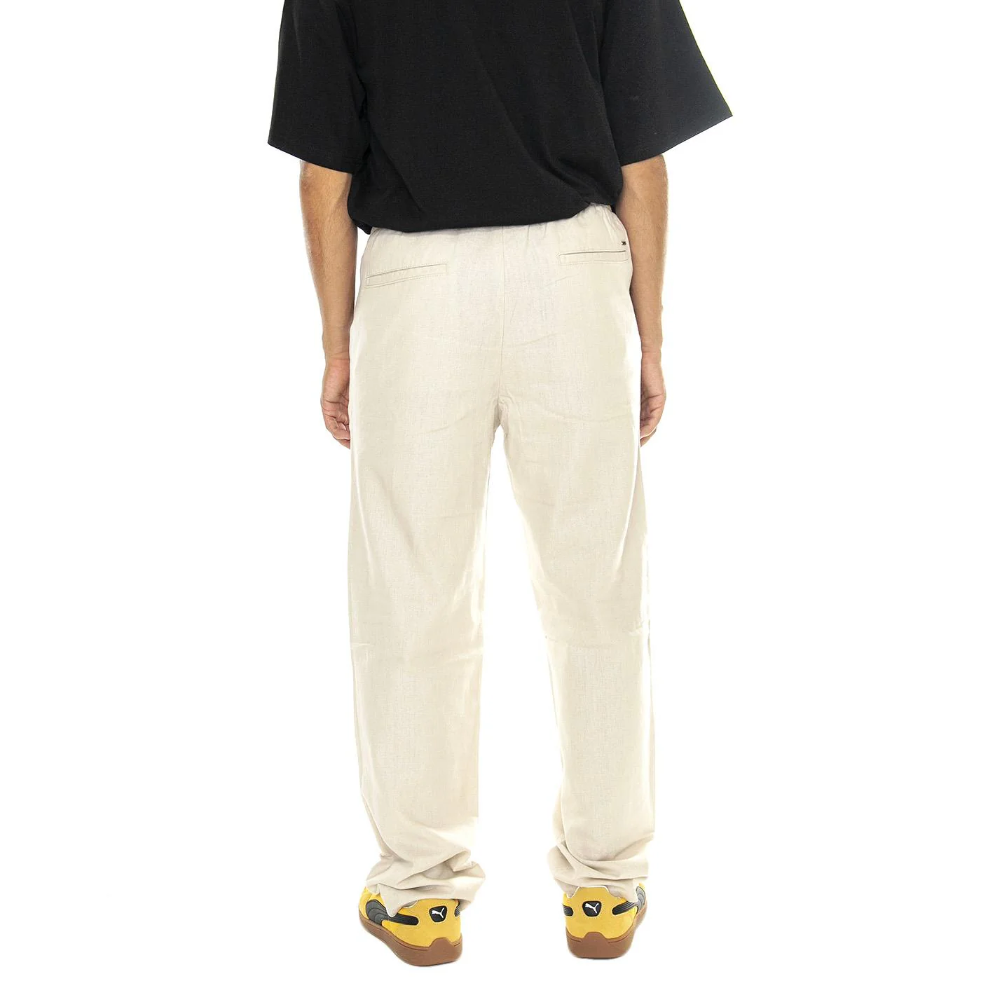 Sinus Loose 0007 Cot Lin Pant Noos Silver Lining - Image 3