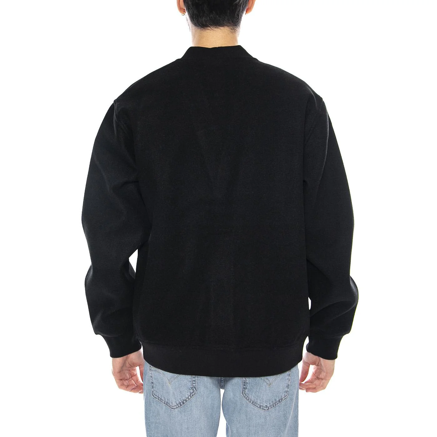 Victor Cardigan OTW -- ONLY & SONS Men's Black Cardigan - Image 3