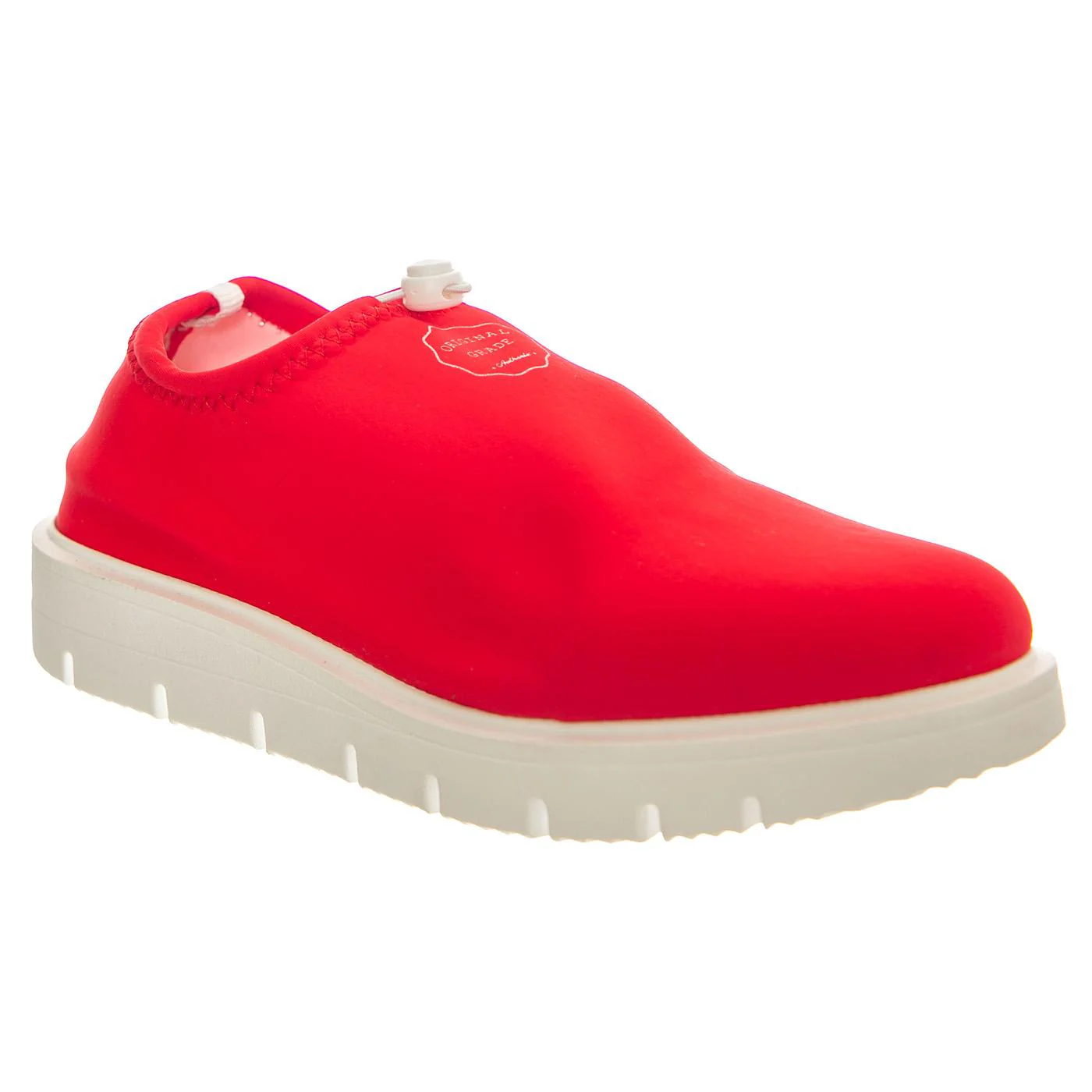 Slip Go - Red - Women's Red Flat Shoes - ORIGINAL GRADE - Image 2