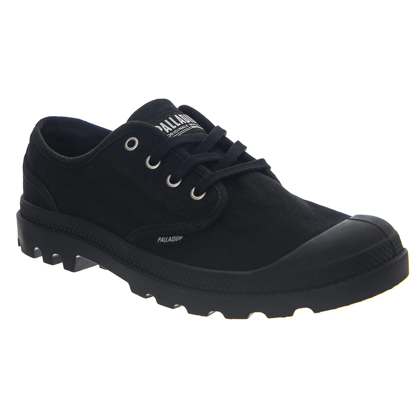 Pampa Oxford Black - Men's Black Lace-Up Shoes Men PALLADIUM - Image 2