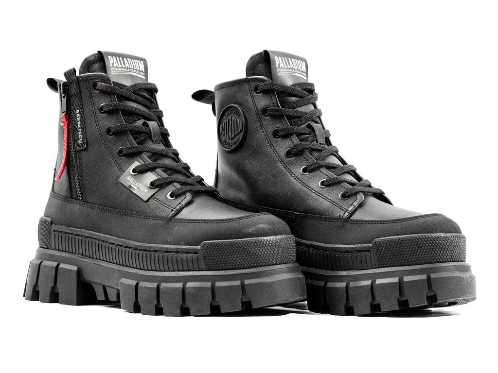 Revolt Boot Zip Lth Black / Black - Image 5
