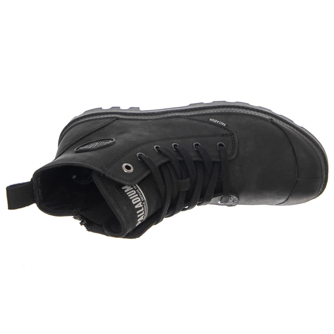 W' Pampa Hi Zip Black Shoes - Image 6