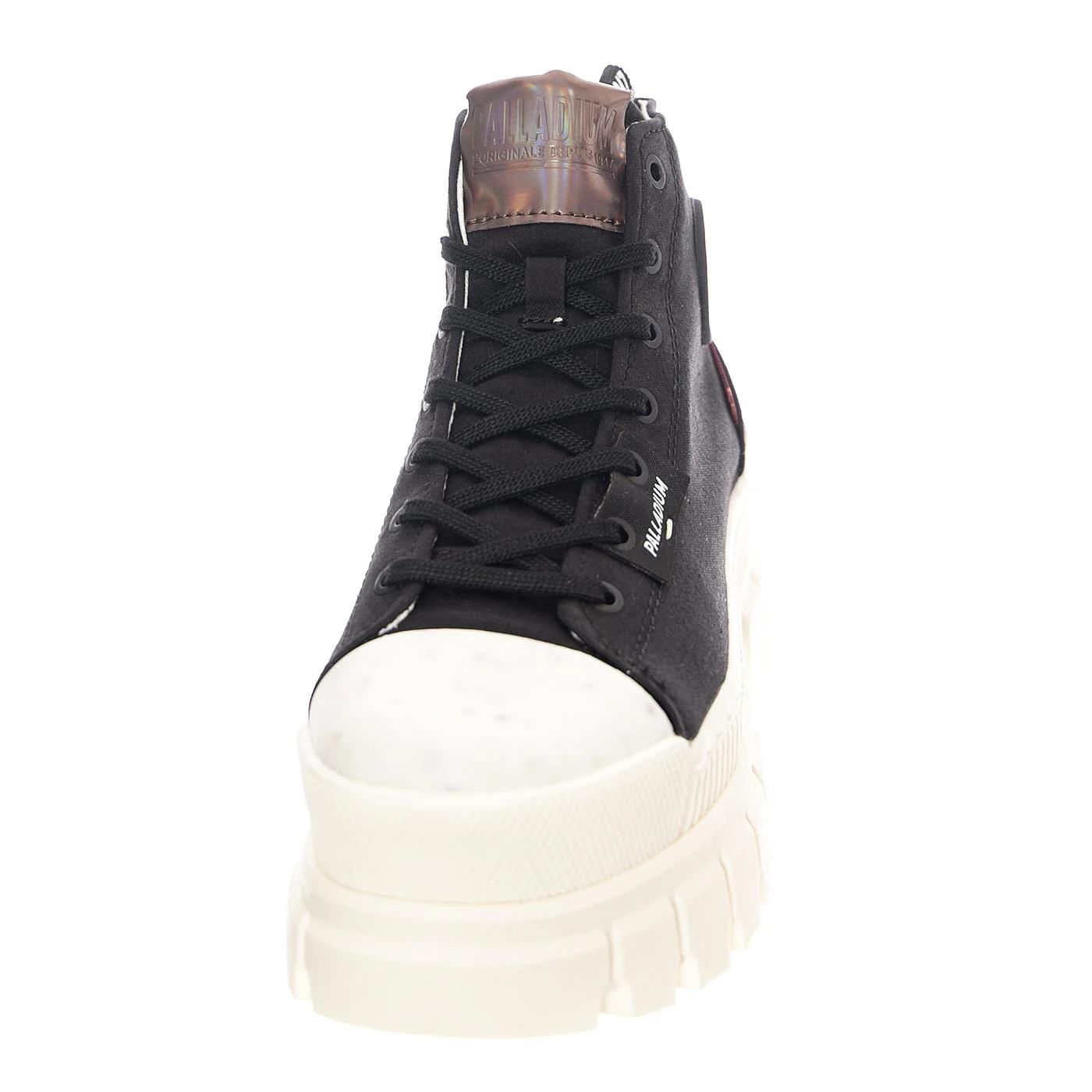 W' Revolt Hi Black / Marshmallow Shoes - Image 3
