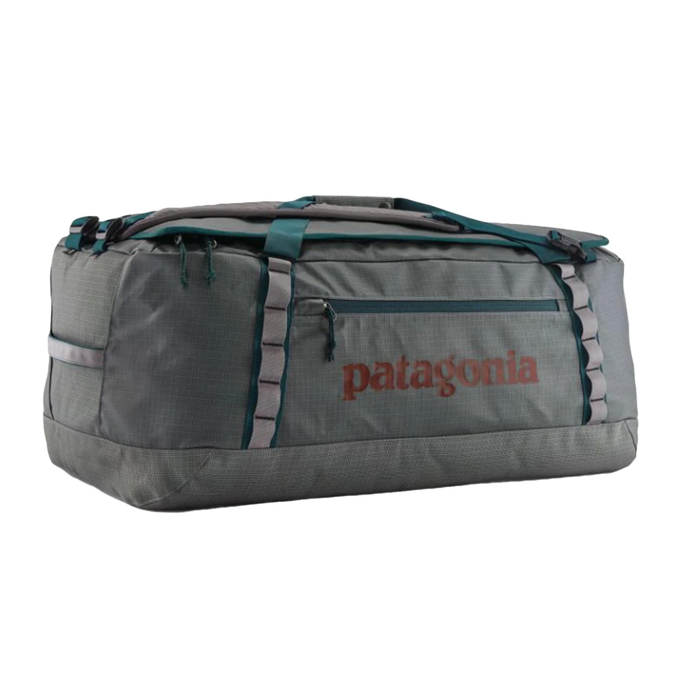 Black Hole Duffel 70L NRGY Nobel Gray - Gray Unisex Duffle Bag PATAGONIA