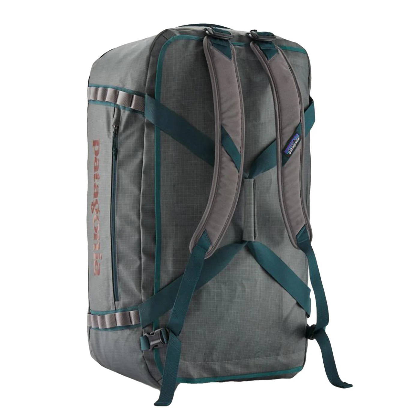 Black Hole Duffel 70L NRGY Nobel Gray - Gray Unisex Duffle Bag PATAGONIA - Image 2
