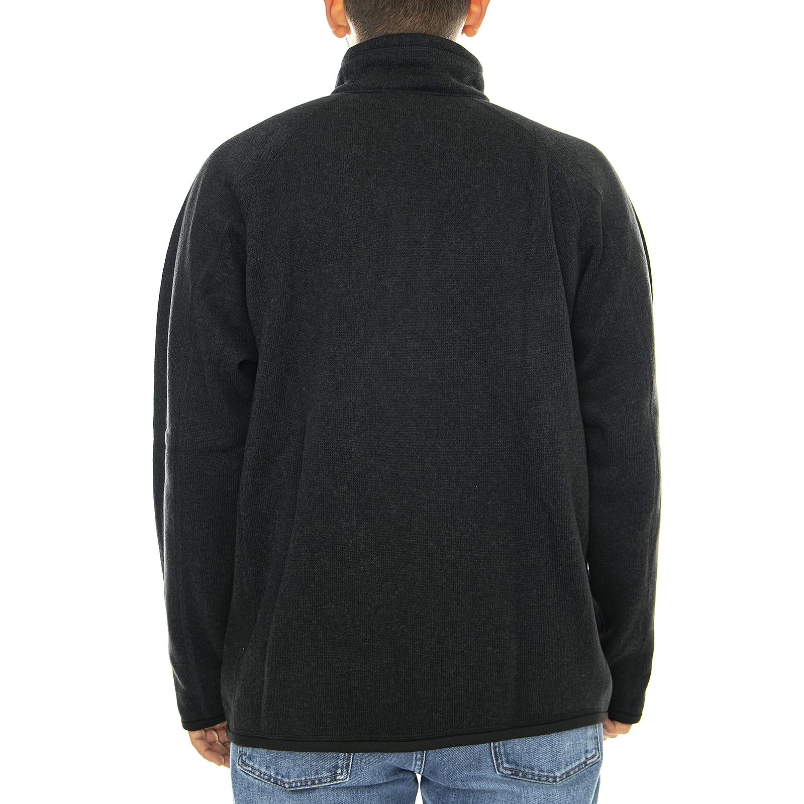 Mens Better Sweater Black Winter Jacket - Image 3