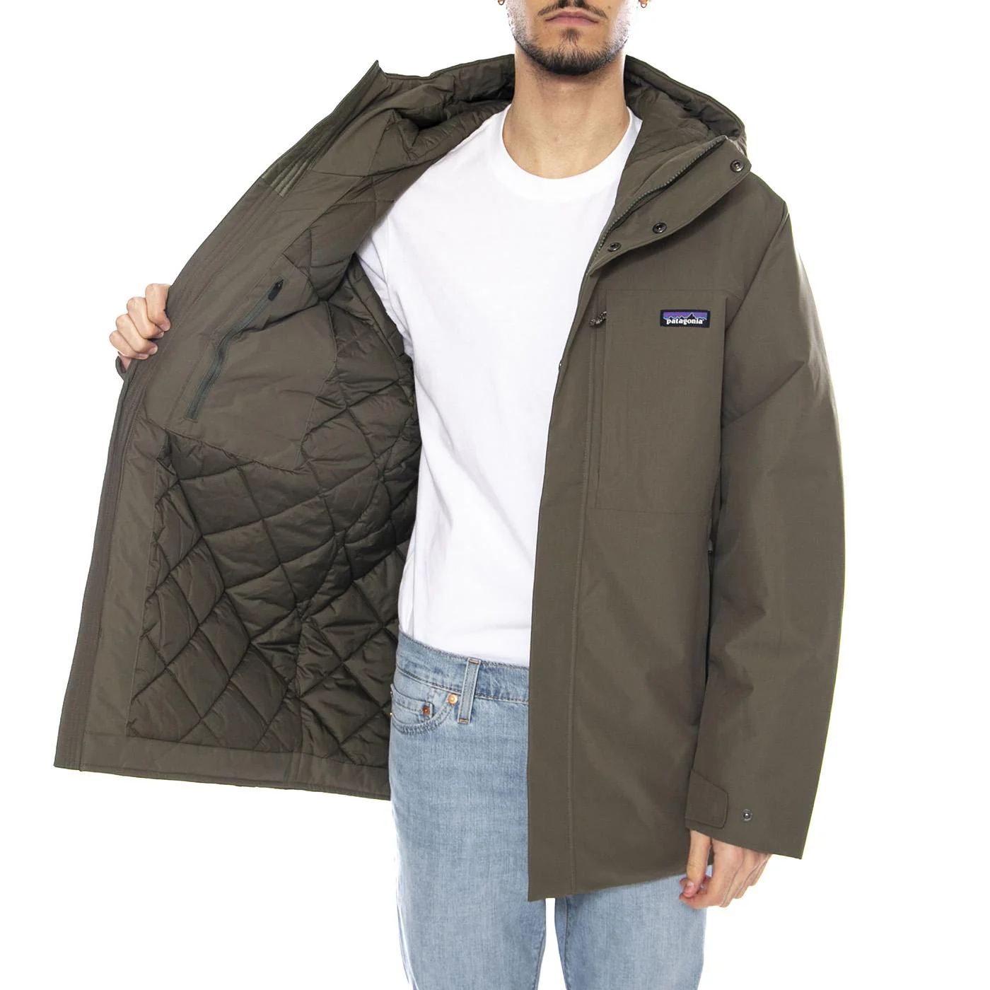 Patagonia M's Windshadow Parka MSNG -- Men's Parka Green Men's PATAGONIA - Image 4