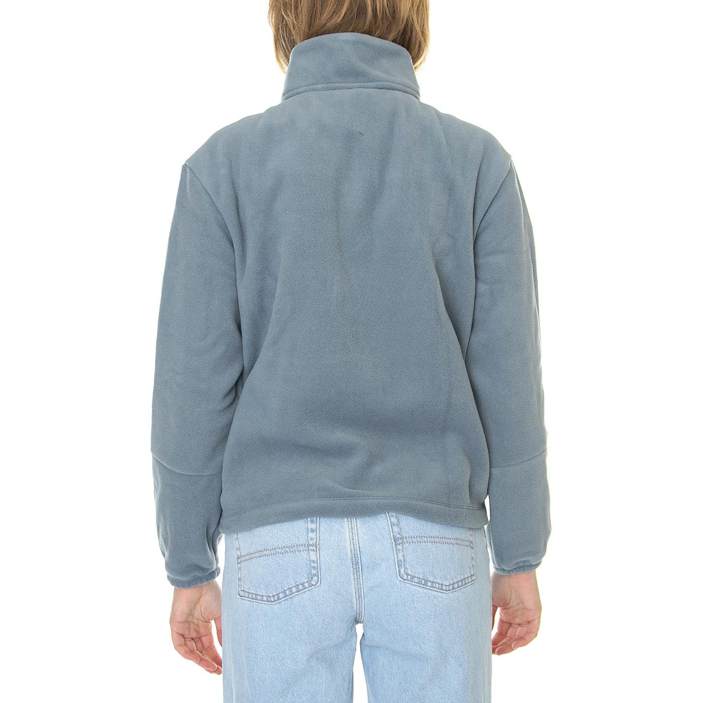 W's Microdini 1/2 Zip P/O Plume Grey - Image 3