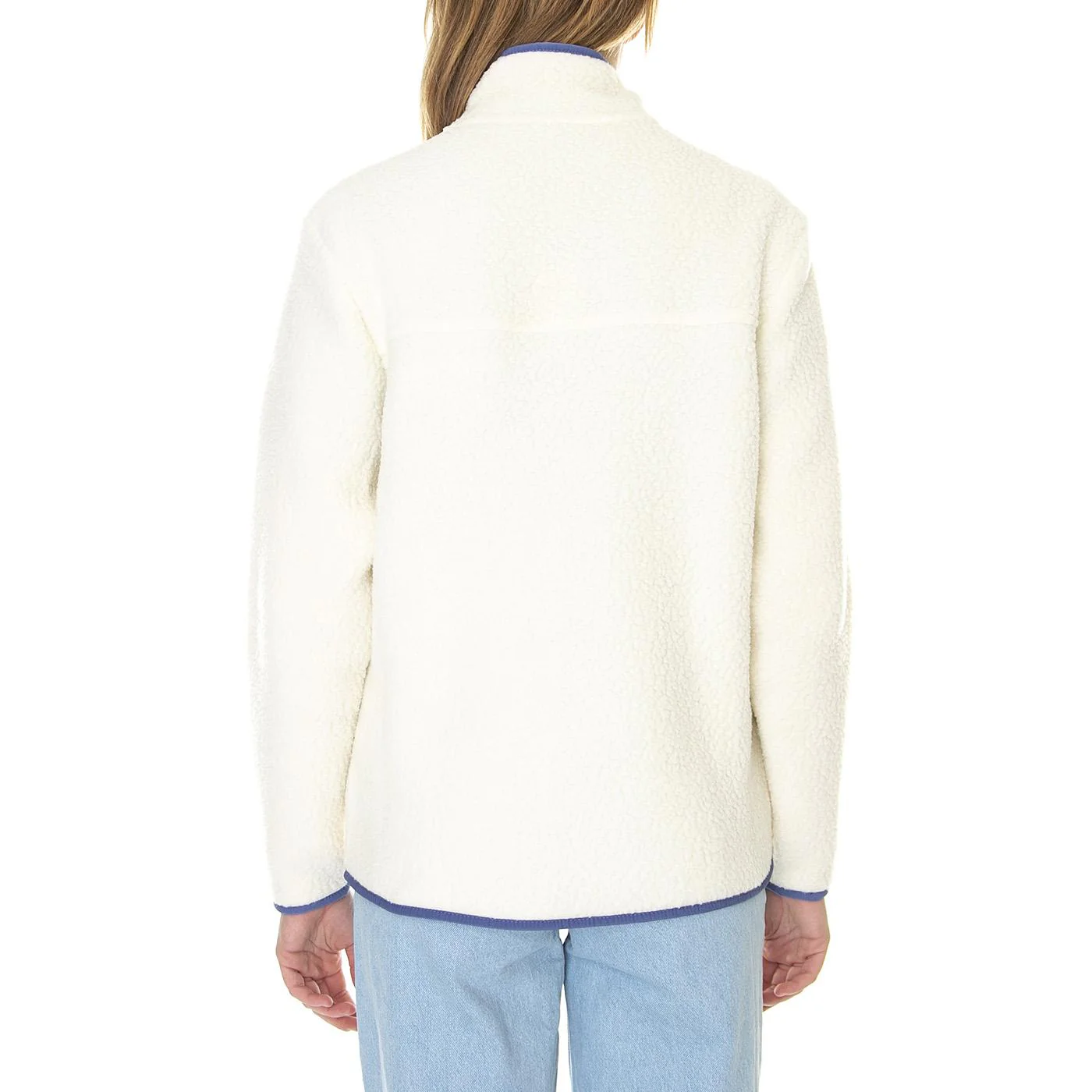 W's Retro Pile Jacket Natural - Image 3