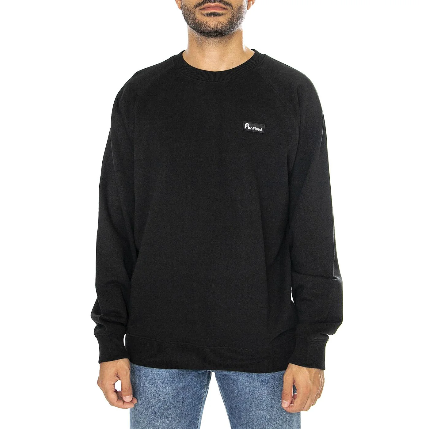Badge Sweatshirt Black - Image 2