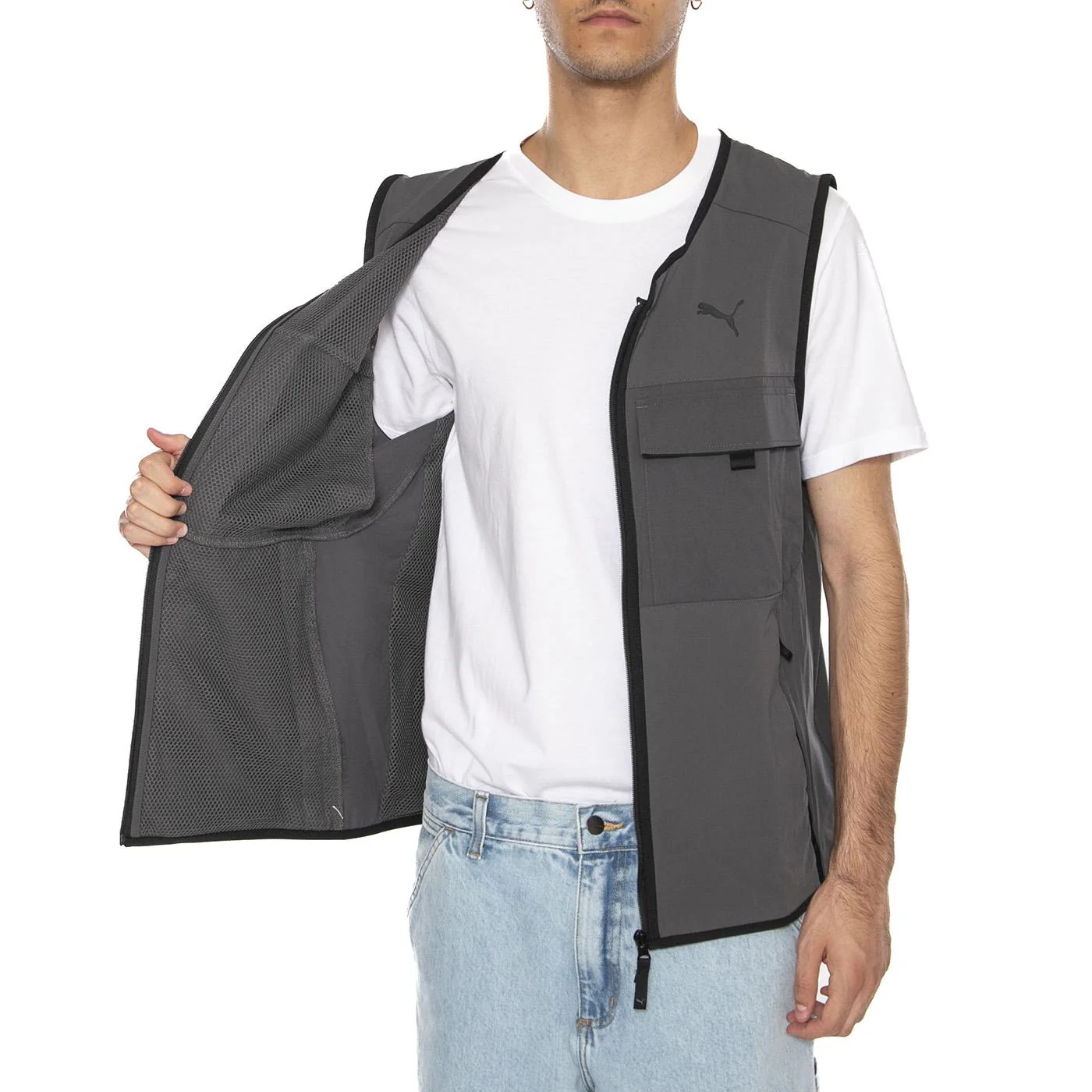PUMATECH Cargo Vest Dusky Gray - Image 5
