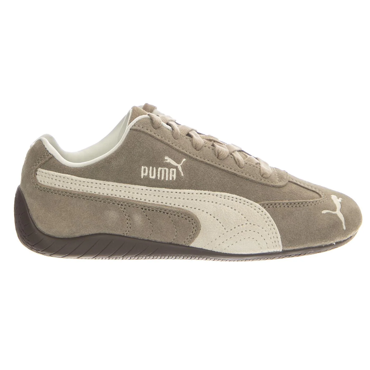 PUMA Women's Speedcat Elevated Wns Ice Coffee / Alpine Snow - Lace-Up Shoes Multicolor