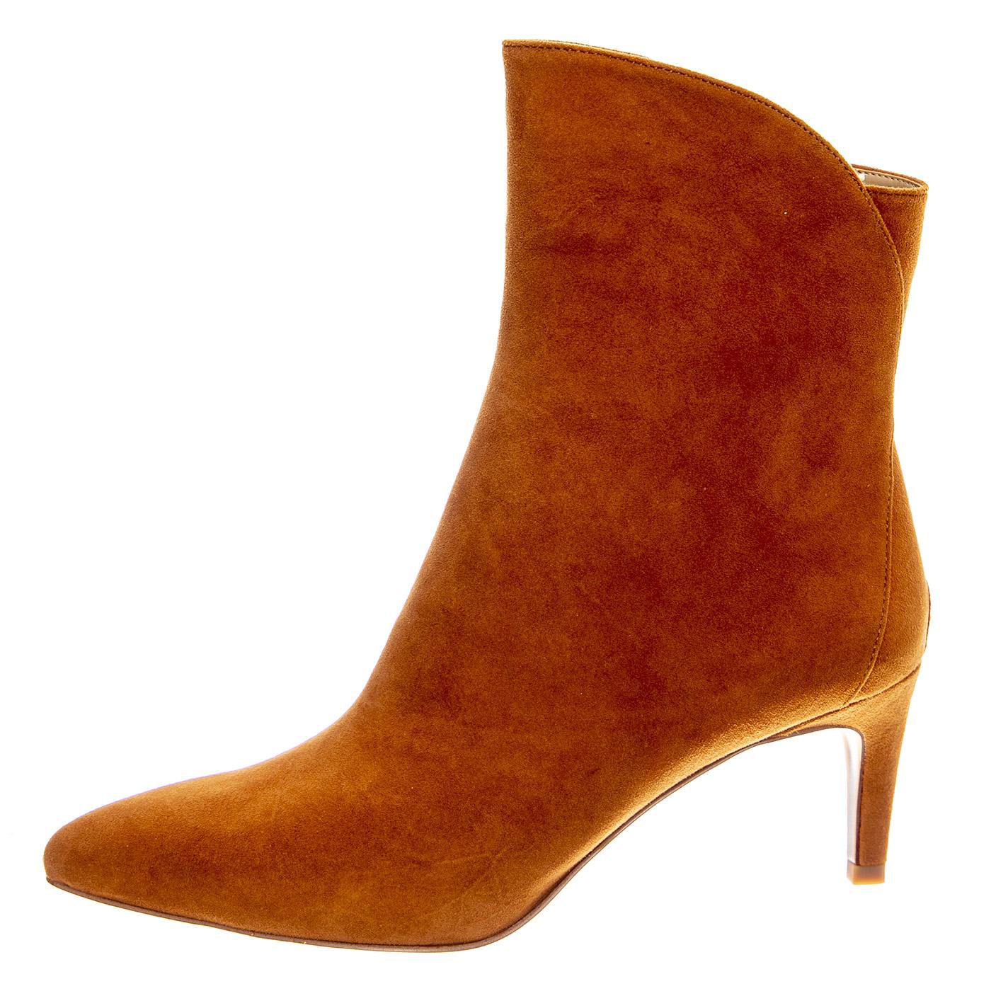 USHA Brown Ankle Boots - Image 5