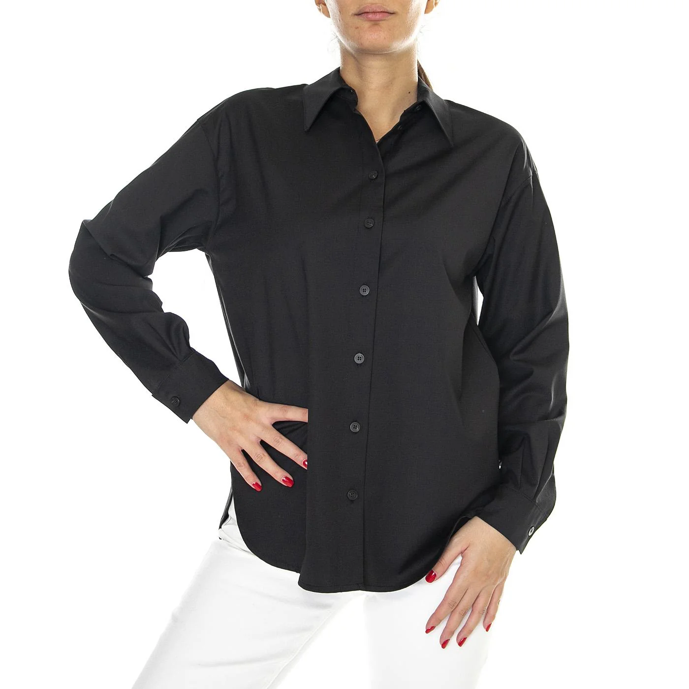 Camicia Donna 999 Nera Black Shirt