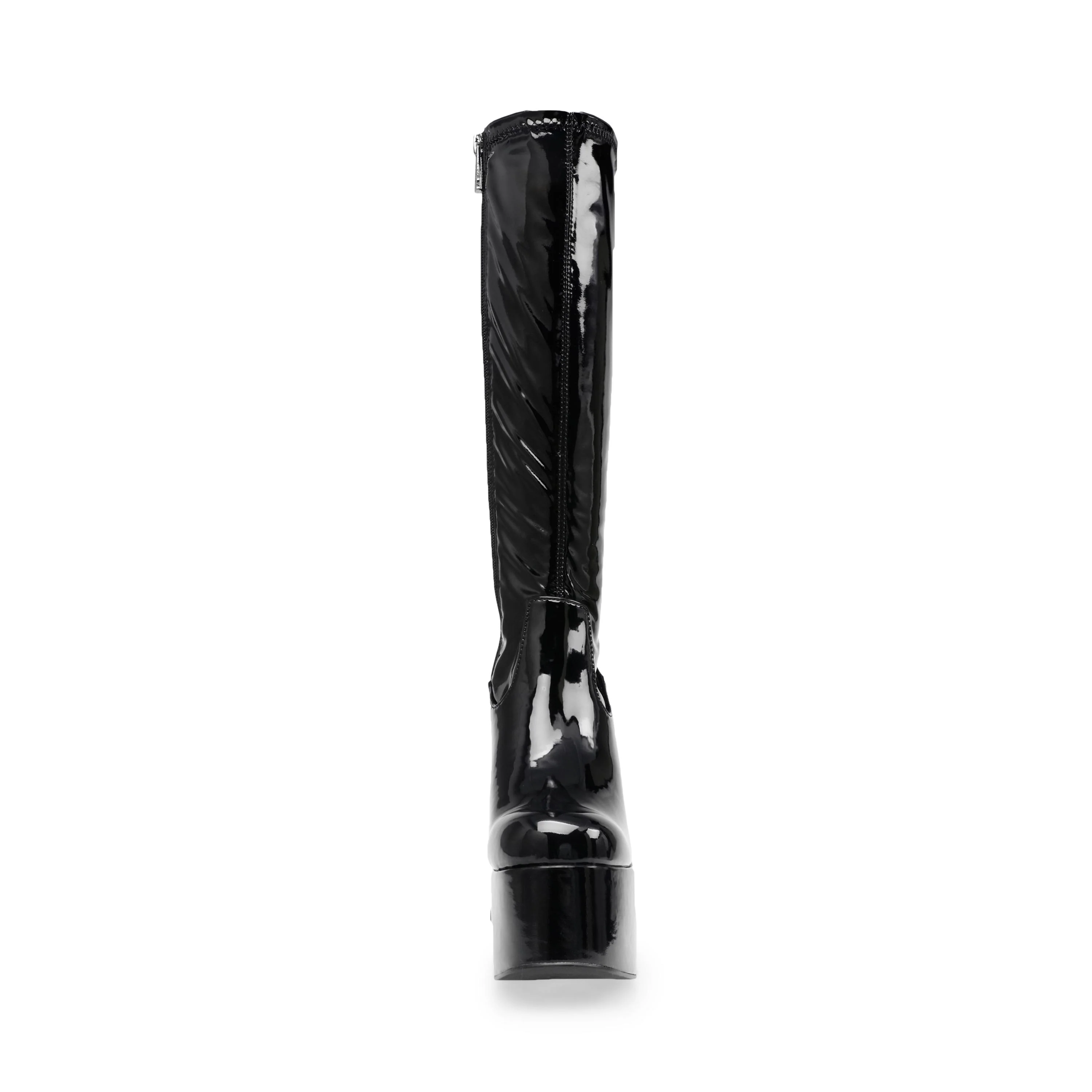 ANNEXED BLACK PATENT - Women's Black Boot Women STEVE MADDEN - Image 3
