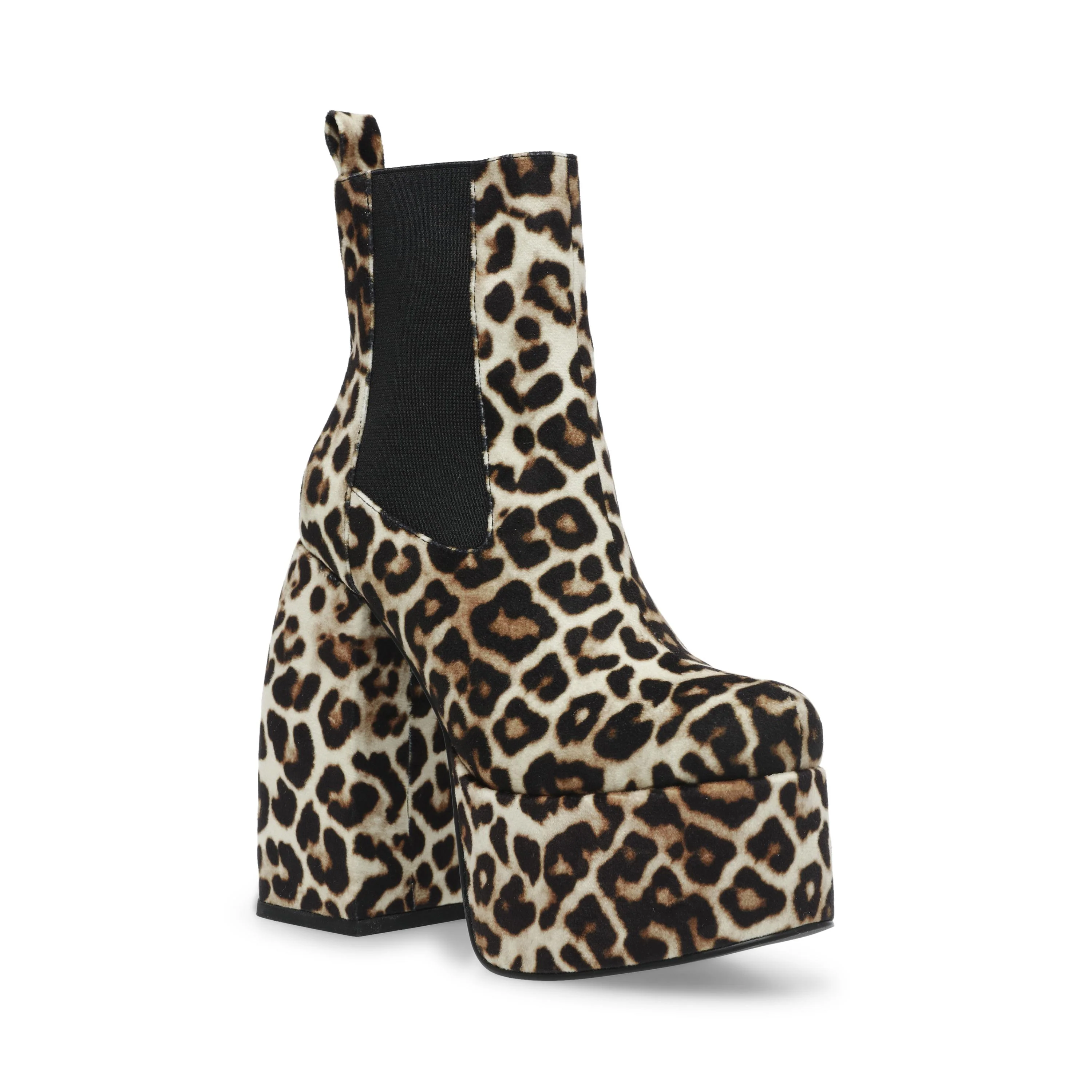 ARTESIAN LEO VELVET LEOPARD - Women's Leopard Ankle Boots STEVE MADDEN - Image 2
