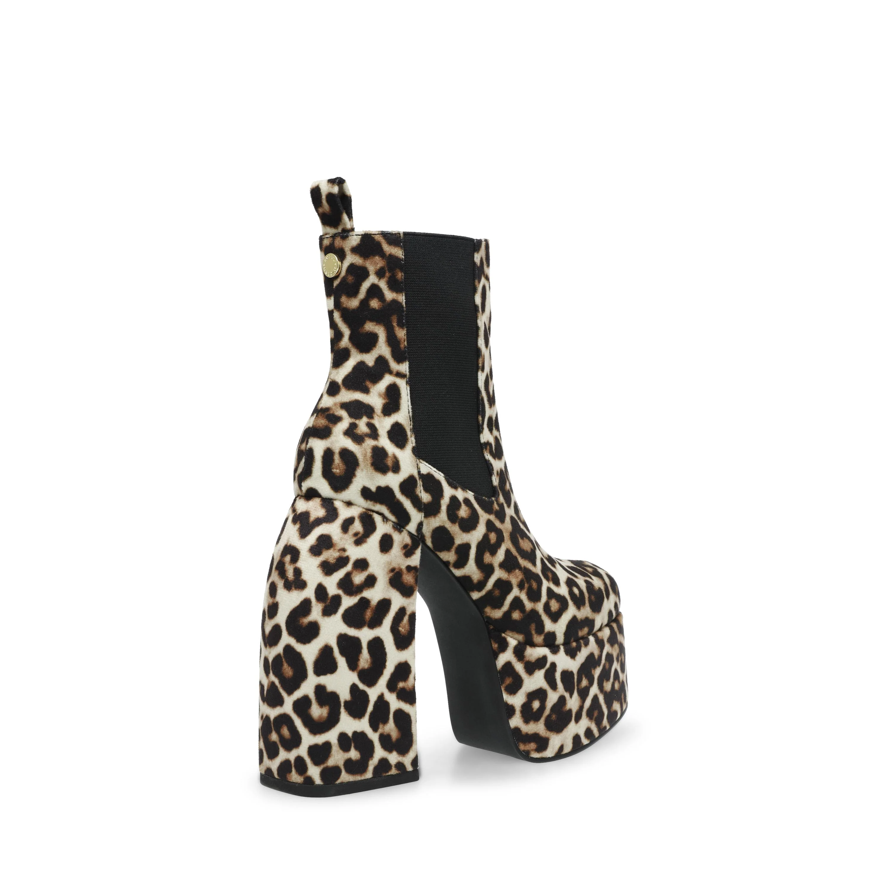 ARTESIAN LEO VELVET LEOPARD - Women's Leopard Ankle Boots STEVE MADDEN - Image 6