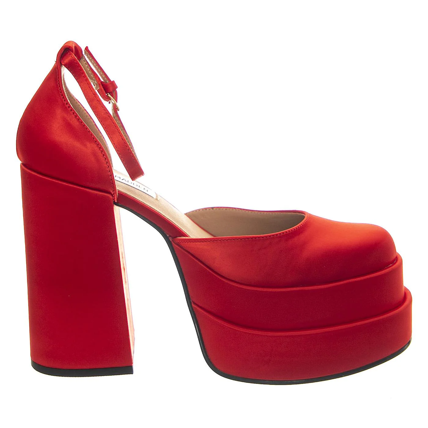 Charlize Red Satin - Image 2