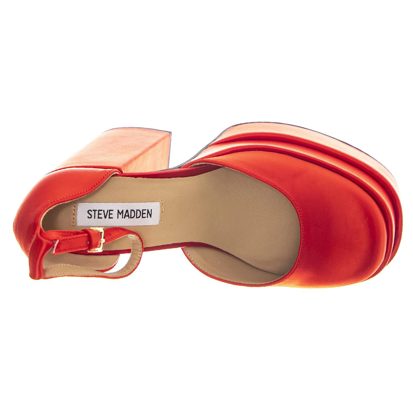 Charlize Red Satin - Image 6